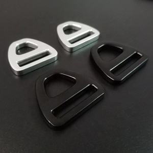 Anillo Triangular de Aluminio, Anillo en D de Metal para Collar de Perro, Herrajes de 20 mm, 25 mm, 32 mm, 38 mm, 45 mm - Product Image 2