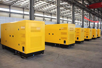 Générateur diesel silencieux 30 kVA 40 kVA 50 kVA à sortie électrique stable 50/60 Hz