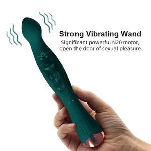 Vibrador de Silicona Recargable con Movimientos de Dedos, Estimulador de Punto G y Clítoris, Vibrador Sexual para Adultos, Color Negro - Product Image 5