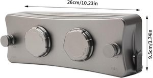 Tendedero de Ropa Retráctil de Acero Inoxidable DS4567, para Montar en la Pared, para Interiores y Exteriores - Product Image 4