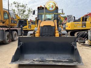 Liugong CLG777A 4WD 4WS d'occasion Commandes entièrement hydrauliques Moteur de boîte de vitesses Bras de balancier extensible Chargeuse-pelleteuse Godets multifonctions - Product Image 3