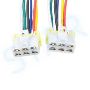 OEM 6针公对母6.3毫米摩托车电缆插头汽车照明线束7122-6060 7123-6060 - Product Image 3