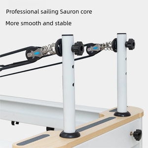 Nuevo Reformer Plegable de Aluminio Personalizado para Entrenamiento de Core YX-1204, Reformer Ajustable de Aluminio YX-1204 - Product Image 6