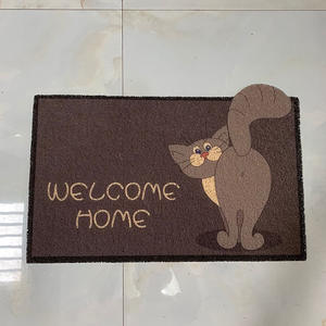 Meilleur prix bobine d'impression PVC Corgi <span class=keywords><strong>chat</strong></span> bienvenue animal de compagnie <span class=keywords><strong>paillasson</strong></span> <span class=keywords><strong>personnalisé</strong></span> tapis de pied antidérapant - Product Image 6