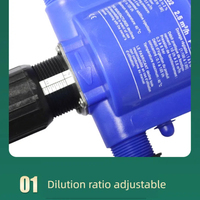 Nouvel équipement agricole en plastique : Pompe doseuse pour porcs, applicateur d'engrais d'irrigation, machine de dosage chimique, doseur proportionnel d'eau