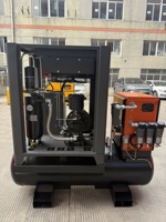 Compresseur d'air à vis intégré 4-en-1 7,5 kW 11 kW 15 kW tout-en-un avec réservoir, sécheur et filtres pour machine de découpe laser à fibre