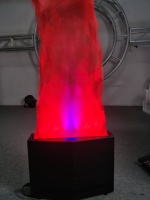 1.8 mètre de hauteur LED grand souffleur de feu en soie xingke DJ effets Disco simuler l'éclairage flamme machine LED feu