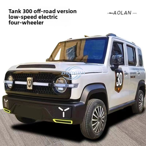 Vehículo eléctrico tipo tanque de baja velocidad, SUV de 5 puertas y 4 asientos, cerrado, con tracción en las cuatro ruedas, para el transporte de adultos. - Product Image 4
