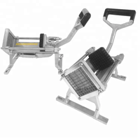 Commerciële Handleiding Aardappelsnijder Groentesnijder Food Grade Aardappel Strip Friet/Chips Chip Plant Cutter