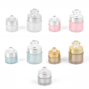 Envase <span class=keywords><strong>de</strong></span> Crema Facial Vacío <span class=keywords><strong>de</strong></span> Plástico con Tapa <span class=keywords><strong>de</strong></span> Diamante <span class=keywords><strong>de</strong></span> 5g 10g, Envase Cosmético para Crema, Envío Rápido, en Existencia - Product Image 1