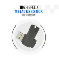Logo personnalisé clé USB pivotante 2.0 clé USB 4 Go 8Gb16Gb 32 Go 64 Go 128 Go clé USB Twister
