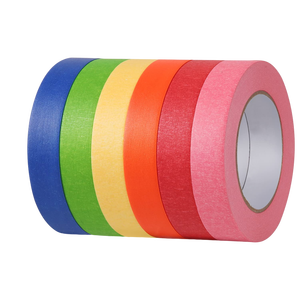 Rouleaux Jumbo blancs simple face de haute qualité ruban de masquage adhésif en caoutchouc étanche pour peinture <span class=keywords><strong>Film</strong></span> de papier adhésif - Product Image 1