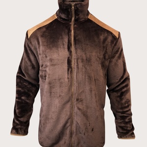 Veste pour homme grande taille, style streetwear, patchwork, couleur contrastée, col montant, pour le printemps, l'automne et l'hiver - Product Image 2