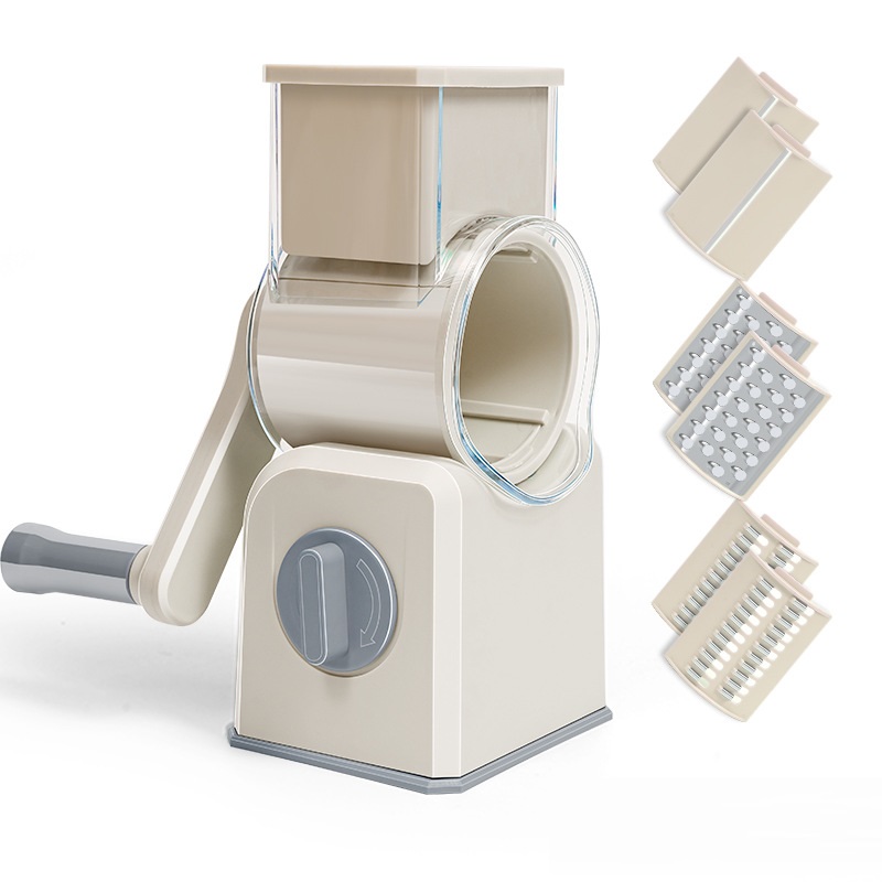 3 jeux de lames blanc laiteux