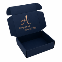 Boîtes en carton ondulé personnalisées avec logos pour l'expédition et l'emballage, utilisées pour l'emballage de vêtements et de chaussures