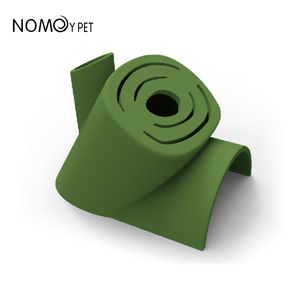NOMOYPET <span class=keywords><strong>Prix</strong></span> d'usine, abri en plastique vert imitation bois pour reptiles, boîte de cachette pour serpent, lézard, caméléon - Product Image 5