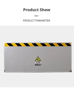 מעצור דלת עמיד בפני עכברים פוליאוריטן סנדוויץ' מעובה מסגסוגת אלומיניום לוח נגד עכברים לחדרי הפצה משקי בית - Product Image 6