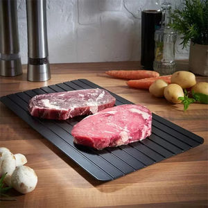 Bandeja de Aluminio LM LM25051 para Descongelar Rápidamente Alimentos Congelados, Carne y Frutas - Gadget de Cocina - Product Image 1