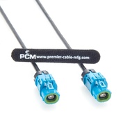 Câble d'extension Ethernet automobile étanche H-MTD femelle-femelle pour caméra ADAS, réseau ECU, Rosenberger E6K14A-1CAZ5-Z