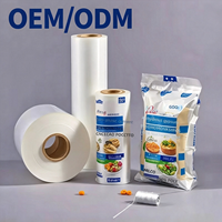 Film d'emballage composite nylon PE 8 fils en gros, film en rouleau scellé anti-humidité pour assaisonnements liquides