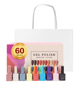 Özel 60 renkler kapalı islatın tırnak cila UV jel tırnak  cilalama seti Hema ücretsiz 15ml çivi jel lehçe - Product Image 4