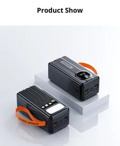 Batería Externa de Polímero de Litio de Plástico con Cable, de Gran Capacidad, 50000mAh, Superrápida, Venta al por Mayor Directa de Fábrica - Product Image 6
