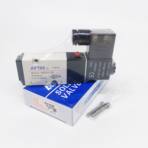 Airtac ban đầu 5/2way 4m210-08 1/4 inch chủ đề duy nhất điều khiển điện khí nén Van điện từ 4m310-10 4m410-15 - Product Image 4