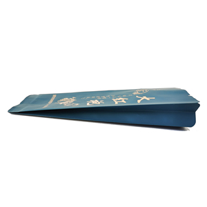 Sacs <span class=keywords><strong>sous</strong></span> <span class=keywords><strong>vide</strong></span> alimentaires à soufflets latéraux en aluminium métallisé laminé plastique, scellables à chaud, disponibles en plusieurs couleurs, pour petits emballages de thé - Product Image 5