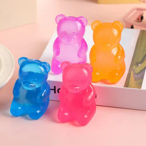 ของเล่นบีบหมีหลากสี TPR บอลบีบคลายเครียดและลดความเหนื่อยล้า ของขวัญสำหรับเด็กอายุ 14 ปีขึ้นไป - Product Image 2