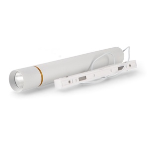 Spot LED 8W blanc pour rail magnétique 48V, température de couleur 4500K, idéal pour l'éclairage dans les espaces commerciaux et - Product Image 1