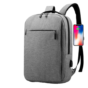 Zunwei Smart per Laptop zaino di grande capacità impermeabile antifurto con porta di ricarica USB Logo personalizzato realizzato in materiale Oxford - Product Image 1