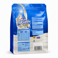 Sacs thermoscellés personnalisés pour poudre de lait, sachets d'emballage alimentaire pour collagène avec fermeture éclair robuste