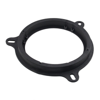Fabricant de joints d'enceintes de voiture de 6,5 pouces, accessoires de voiture, kit d'adaptateurs d'enceintes noires, anneaux pour Nissan Series