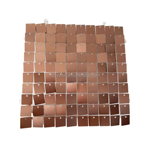 Hiện đại <span class=keywords><strong>UV</strong></span> in nhựa sequin Panels ánh sáng lung linh tấm Tường phông nền cho đám cưới sự Kiện Đảng bé tắm sinh nhật trang trí - Product Image 5