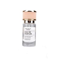 Botella de Perfume de Vidrio de Lujo de 20 ml al por Mayor, Botella de Fragancia Vacía con Tapa de Cuero