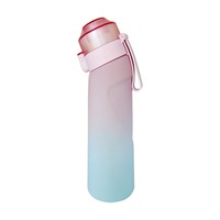 Bouteille d'eau Tritan sans BPA de 650 ml avec paille, sans sucre ni calories, pour les voyages et les activités de plein air