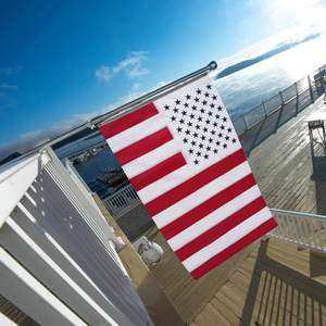 3x5 футов Американский гражданский флаг мира Вышитые флаги мира для активного отдыха сверхмощный 210D нейлон Американский гражданский баннер - Product Image 6