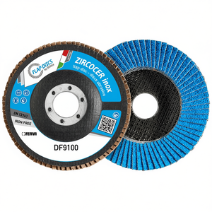 Disque à lamelles classique Fervi Zircocer 115 mm, meule sans fer pour le métal - Product Image 1