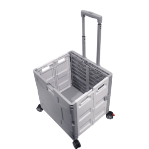 Chariot de camping à roulettes très populaire pour coffre de voiture, portable, pour <span class=keywords><strong>courses</strong></span>, supermarché, organisation de bagages avec housse - Product Image 2