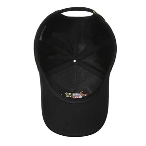 Black Embroidered <b>Dragon</b> Baseball Cap Unisex Cotton Sun Protection Outdoor Casual Hat - Product Image 2
