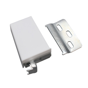 Abs <b>Plastic</b> Cabinet Hanger 35x65x19mm Wall Mount Detachable <b>Hook</b> Up For Wardrobe Furniture Hardware - Product Image 2