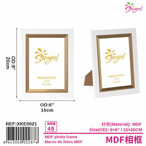 Marcos de <span class=keywords><strong>Madera</strong></span> MDF Blancos Modernos <span class=keywords><strong>Tallados</strong></span> de Lujo <span class=keywords><strong>en</strong></span> Oro para <span class=keywords><strong>Cuadros</strong></span>, Molduras de <span class=keywords><strong>Madera</strong></span> al por Mayor - Product Image 6