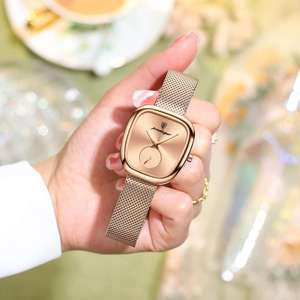 POEDAGAR Nuovo Orologio Elegante da Donna 783 Impermeabile con Cinturino <span class=keywords><strong>in</strong></span> Maglia di <span class=keywords><strong>Acciaio</strong></span> Inossidabile Orologio al Quarzo Femminile Reloj - Product Image 4