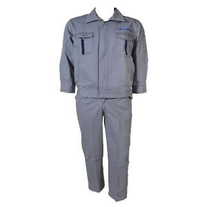 綿断熱耐火スーツブルーウェアラフワークウェア安全カバーオールオールファクトリーワーカーユニフォーム - Product Image 4