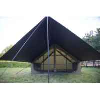Tente gonflable Air Camp Pro à double couche en tissu Oxford 300D, revêtement imperméable, résistante à la neige, installation facile, abri extérieur pour la famille