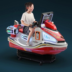 Mô Phỏng Trò Chơi Điện Tử Chạy Bằng Đồng Xu Công Viên Giải Trí Thuyền Máy 3D Cho Trẻ Em Phản Lực Trượt Tuyết Đi Xe - Product Image 6