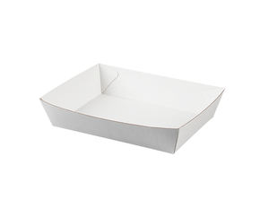 Barquette alimentaire en carton ondulé jetable moderne de haute qualité OEM/ODM ronde biodégradable recyclée imperméable grossiste logo personnalisé - Product Image 2