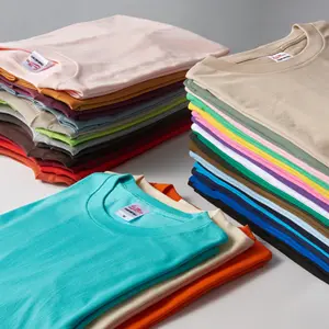 2022新款时尚夏季服装图案批发空白100% 纯棉短袖儿童T恤