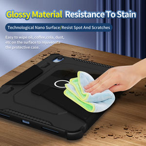 Custodia per <span class=keywords><strong>iPad</strong></span> A16 11a Generazione 2025 con Porta Penna, Guscio Posteriore in Silicone per <span class=keywords><strong>iPad</strong></span> 10.9 Pollici 10a Gen 2022 - Product Image 5