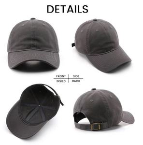 Private Label 6 Panel Softt Unstructured Baseball Cap Custom Embroidery logo Black Dad Hat - Product Image 3
